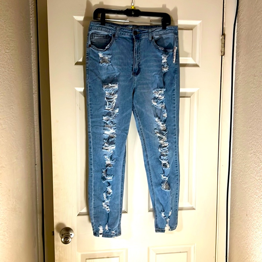 New Distressed Jeans!